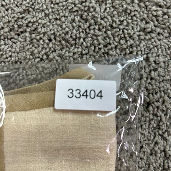 VINTAGE 60s Moe Nathan Silk Vest Womens 8 Beige Button Front Sleeveless READ - Picture 13 of 13